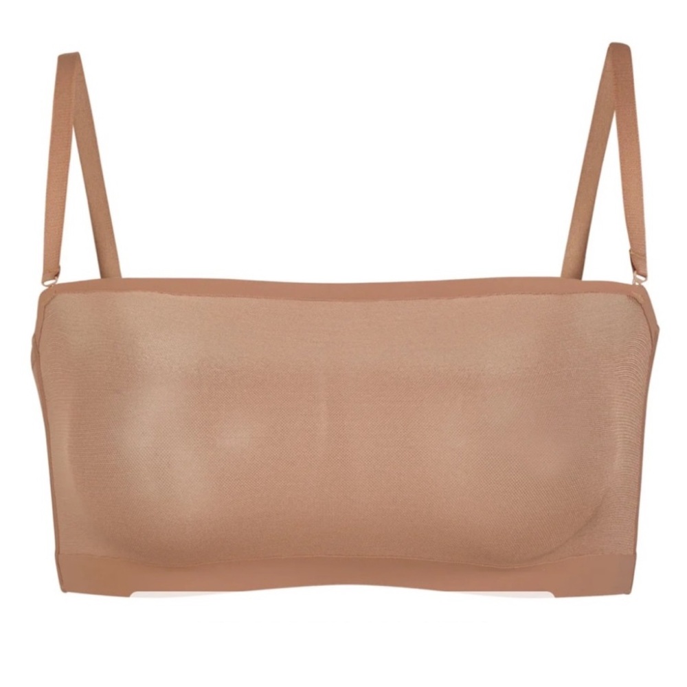 SKIMS shape wear sheer sculpt adjustable bandeau size XL